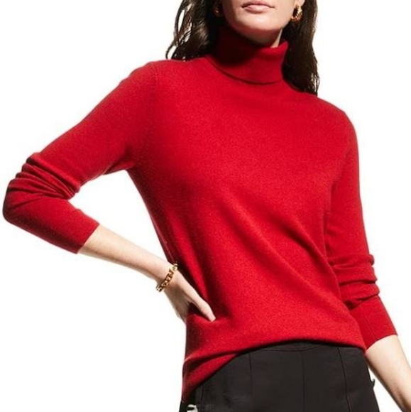 Neiman Marcus Sweaters - Neiman Marcus Cashmere CollectionCashmere Turtleneck Sweater L